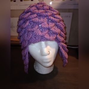 Crochet Crocodile Stitch Hat